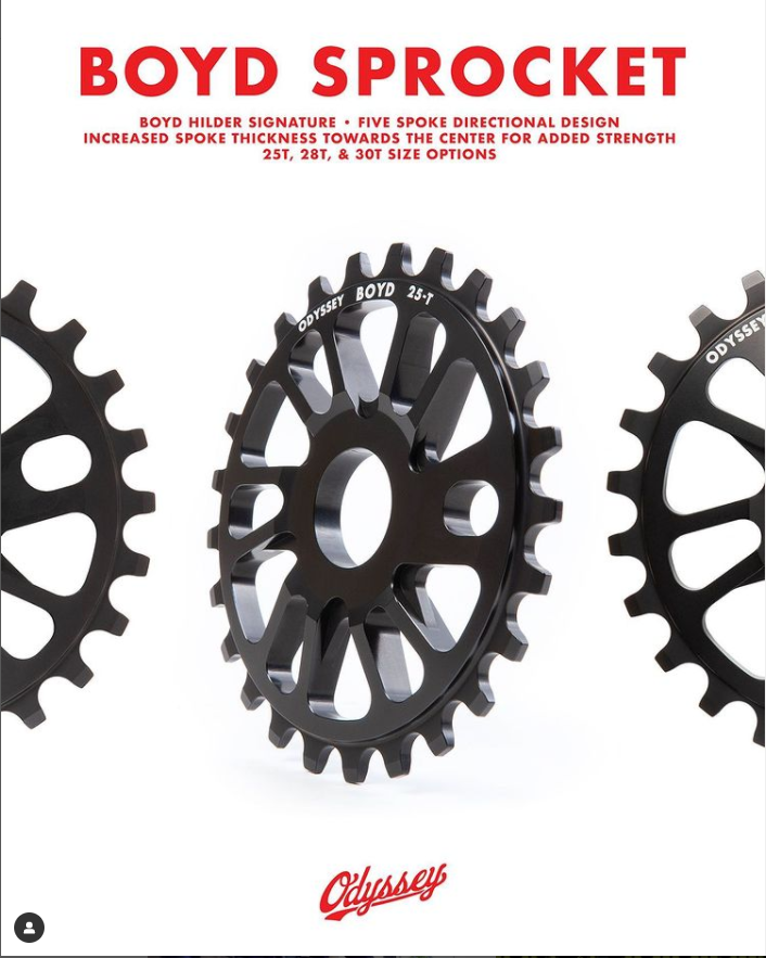 Odyssey BOYD Sprocket (Boyd Hilder Signature)