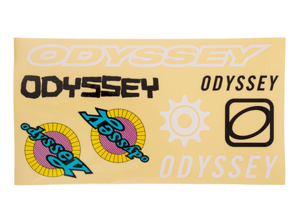 Odyssey 40th Anniversary Retro Sticker Pack