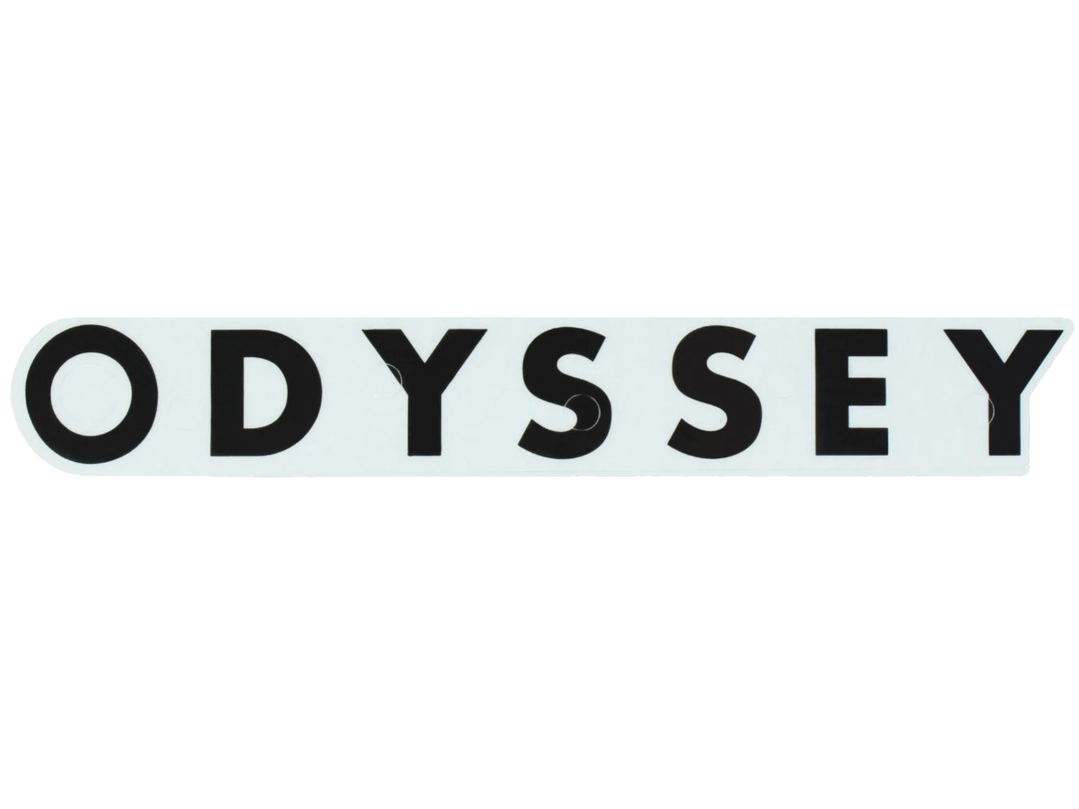 Odyssey Hazard Lite Rim Decal – White