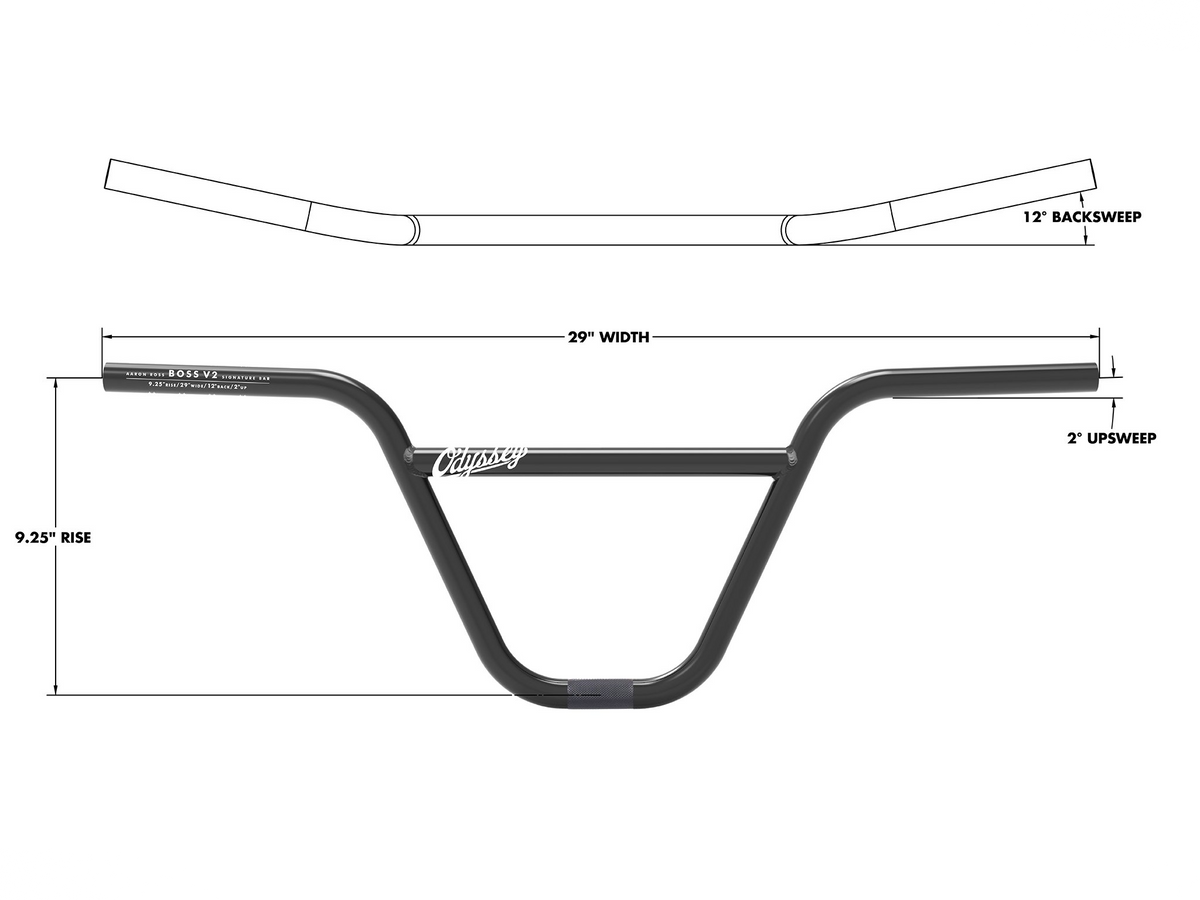 Odyssey Boss V2 (Aaron Ross) Handlebar
