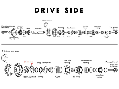 Odyssey Clutch Adjust Screw – additional product view