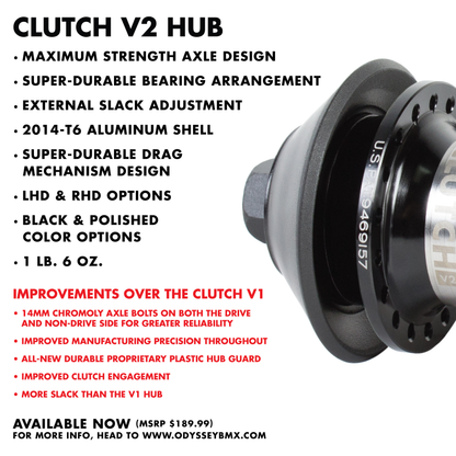 Odyssey Clutch V2 Freecoaster Hub