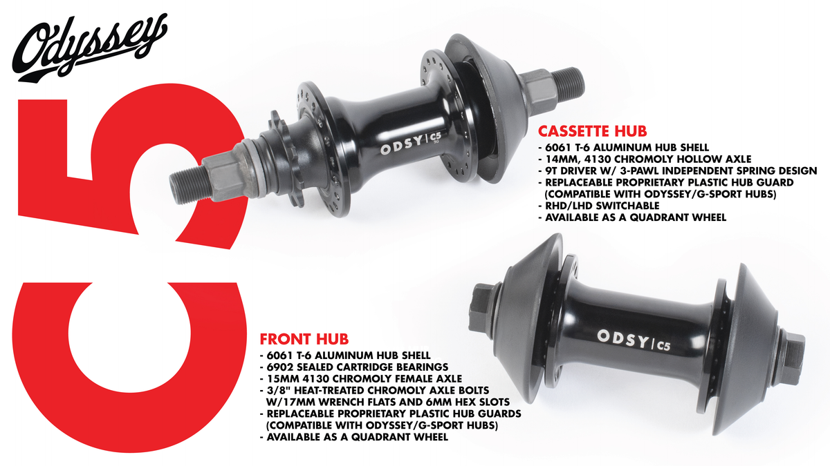 Odyssey C5 Rear Cassette Hub – additional product view