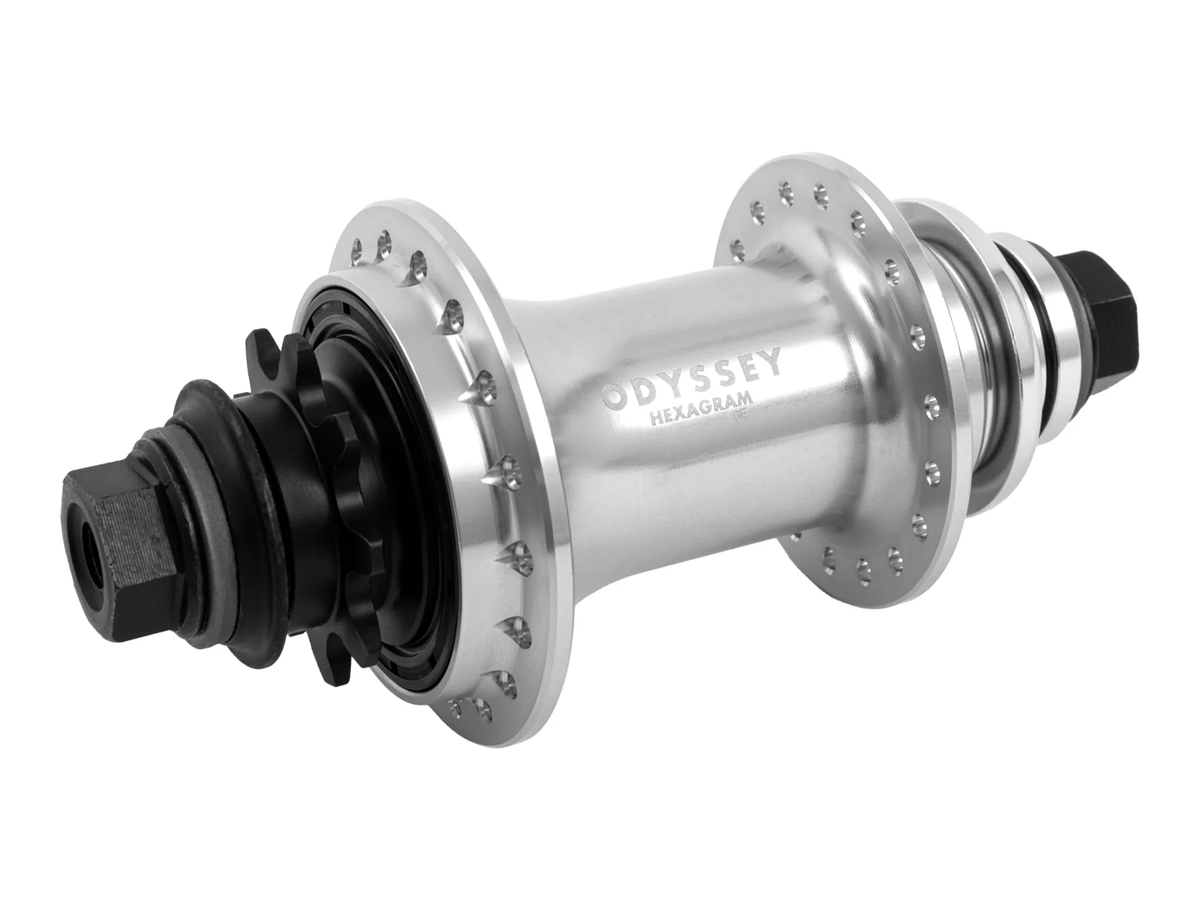 Odyssey Hexagram Rear Cassette Hub detail