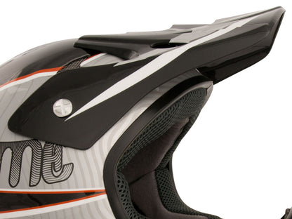 PRYME Evil Full Face Helmet Peak