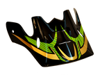 PRYME Evil Full Face Helmet Peak