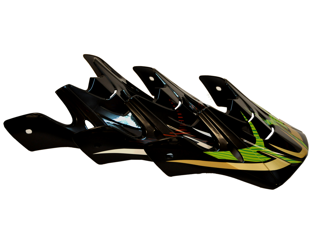 PRYME Evil Full Face Helmet Peak