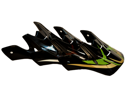 PRYME Evil Full Face Helmet Peak