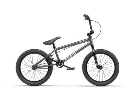 Radio Revo 18 BMX Bike - Graphite Silver