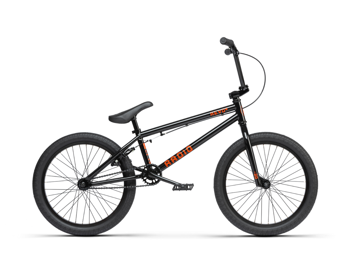 Radio Revo 20 inch BMX Bike Black Orange