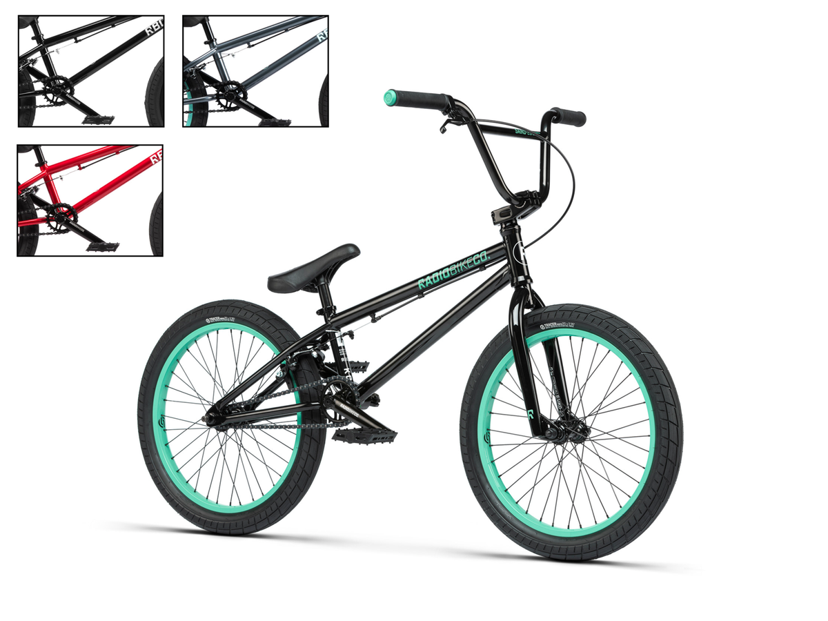 Radio 20" Saiko Bike – Black/Teal