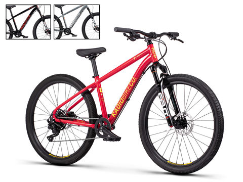 Radio 26" Zuma Suspension Bike – Silver