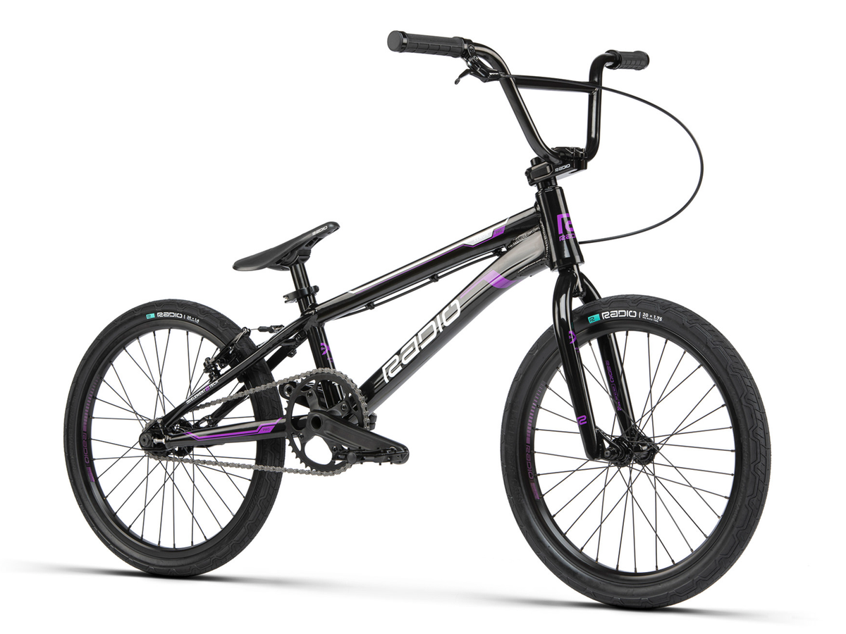 Radio Raceline 20" Xenon Pro Bike – Black/Purple