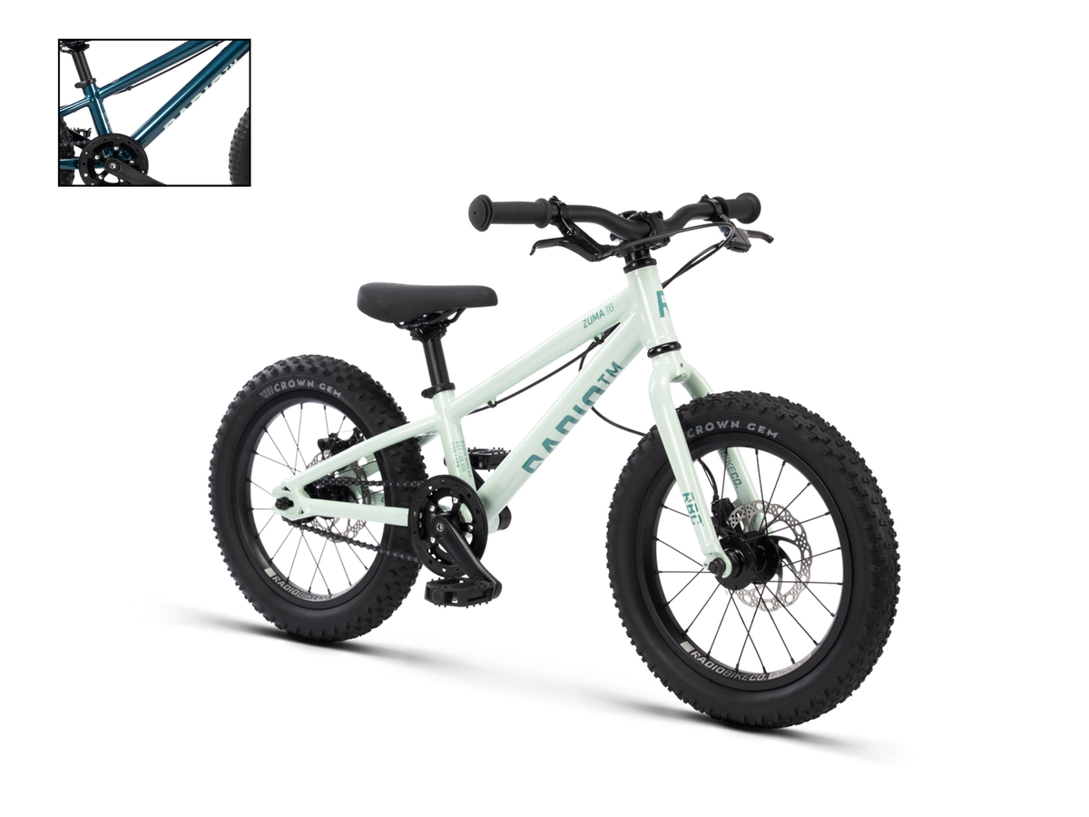Radio 16" Zuma Bike – Blue Grey Metallic