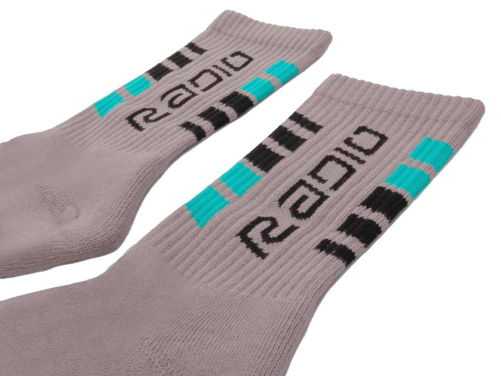Radio Raceline Team Socks – White