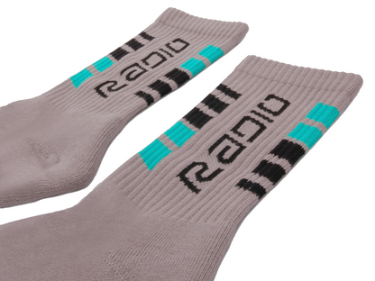 Radio Raceline Team Socks – White