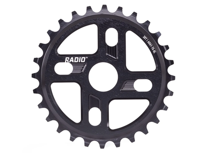 Radio Axis Front Sprocket – Polished / 28t