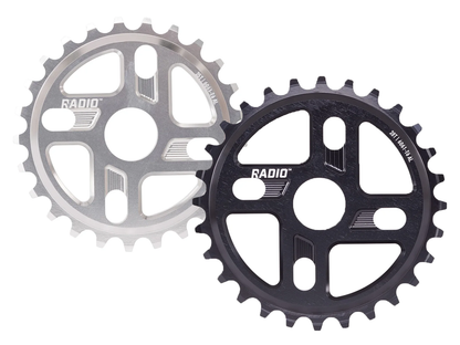 Radio Axis Front Sprocket – Black / 25t