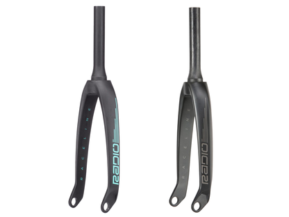 Radio Raceline Solar OEM Fork – Matt Black/Teal / 20" - S/T: 1 1/8-1.5 X 200 mm O/Set: 32 mm Ax:20 mm