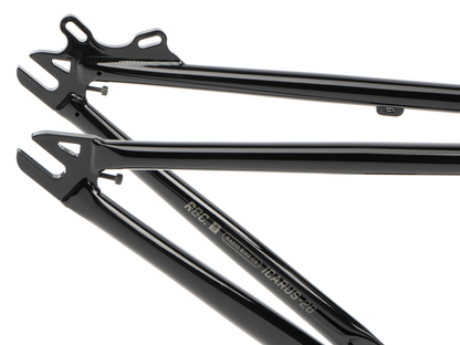 Radio Icarus 26 Frame – Black / Wh: 26" - Tt: 22.8"