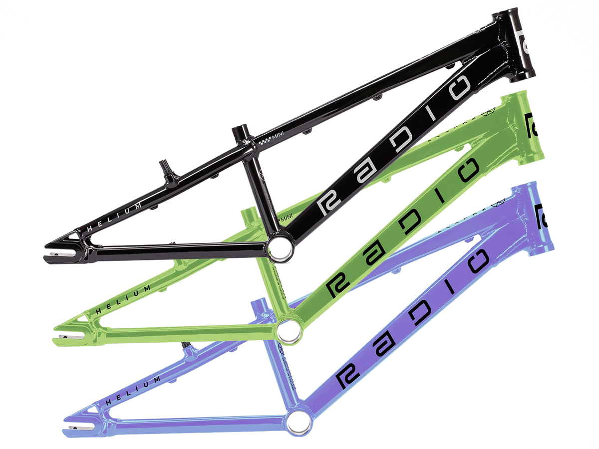 Radio Raceline Helium Mini 2027 Frame – Gloss Black