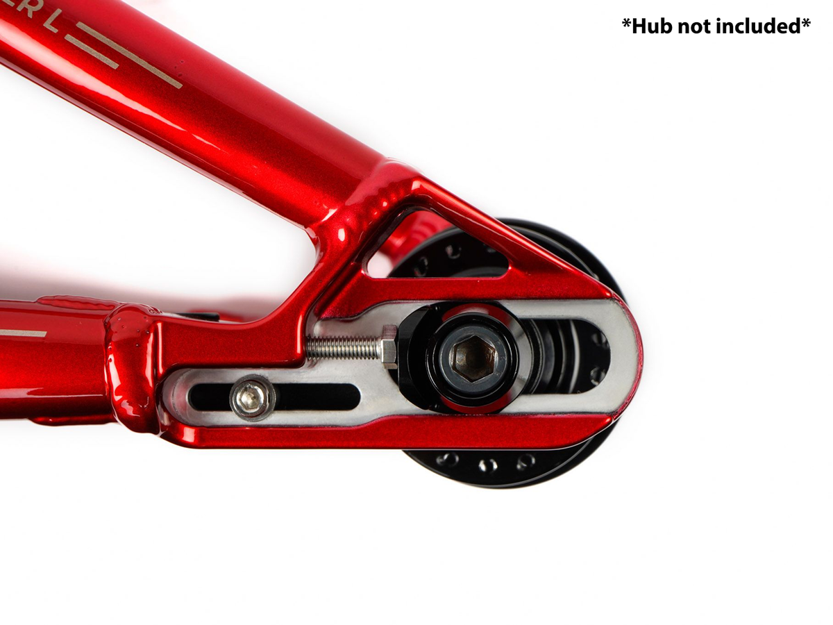 Radio Raceline Quartz Disc Cruiser 2027 Frame – Deep Red / Wh: 24" - Tt: 21.5"