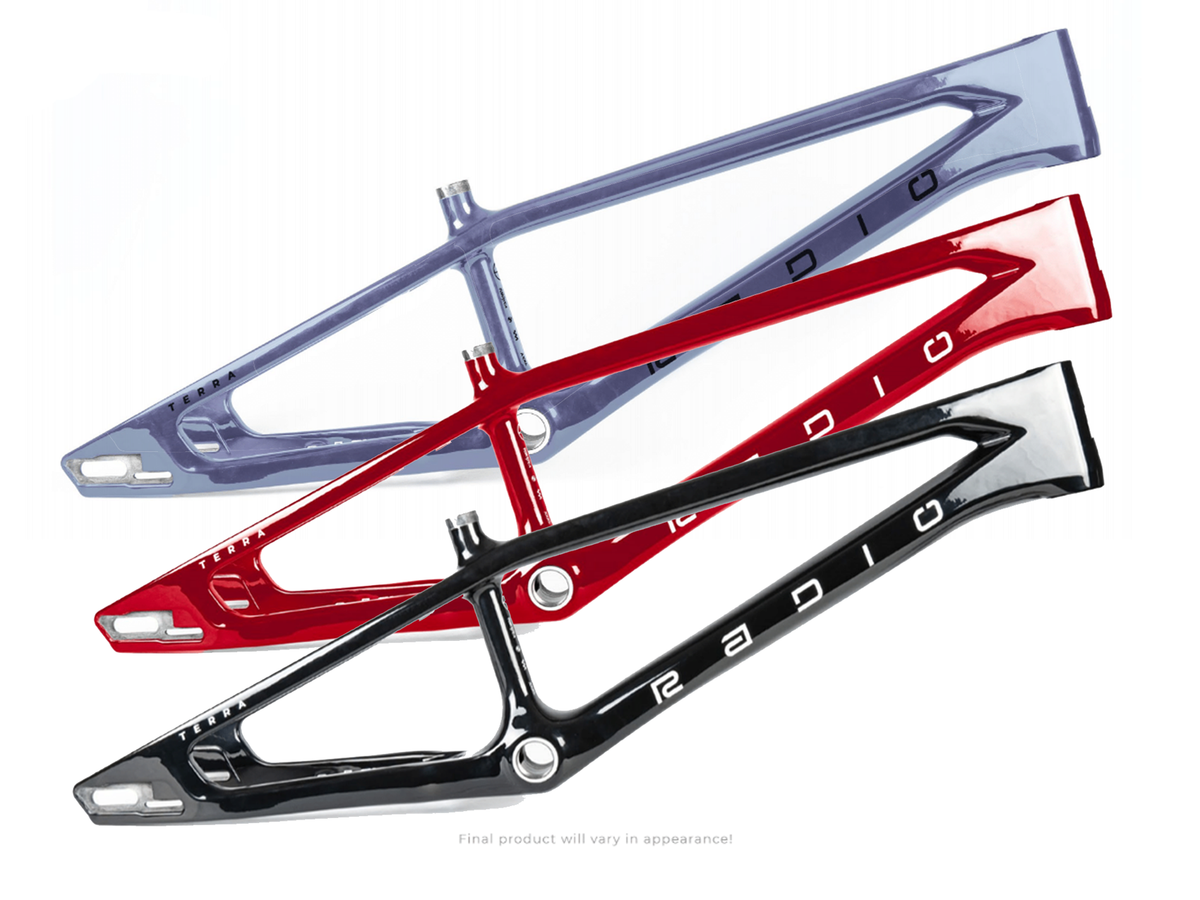 Radio Raceline Terra Disc Pro Frame – Gloss Black / Wh: 20" - Tt: 21.25"