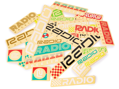 Radio Raceline Sticker Kit