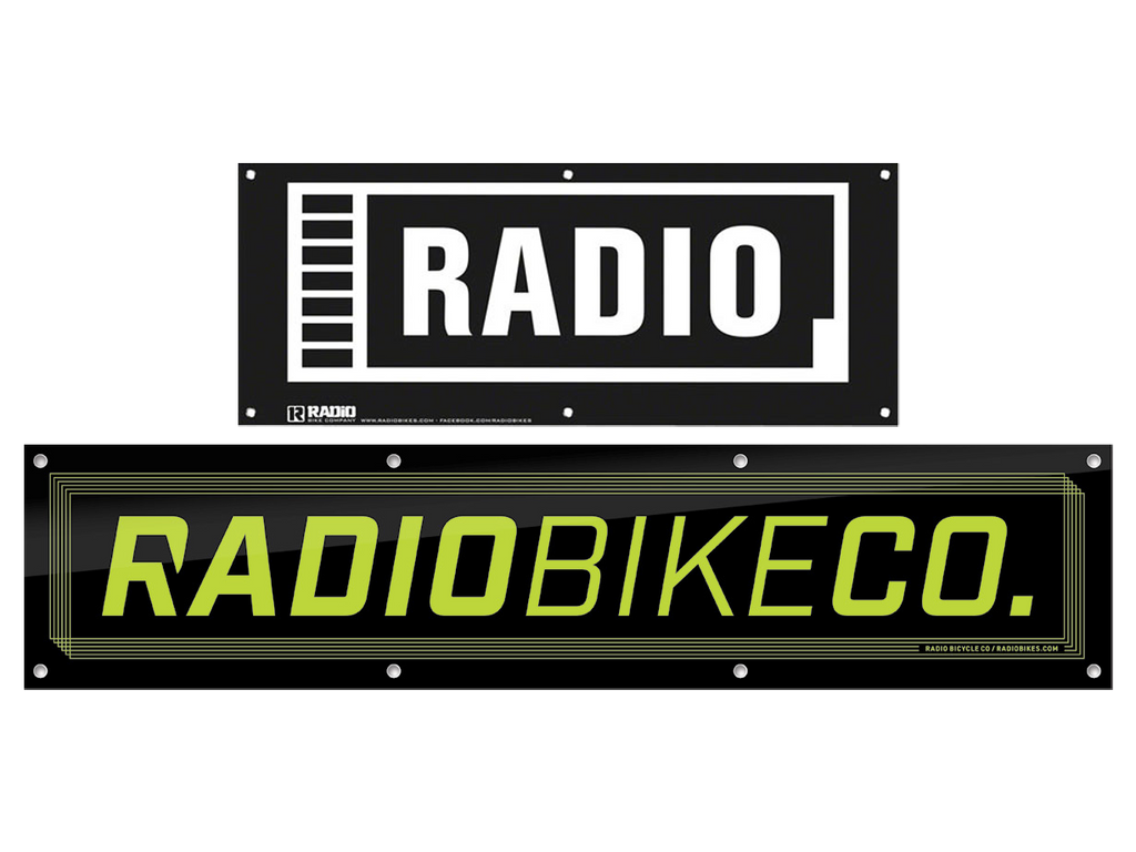 Radio Contest Banner – Black/Fluro Yellow