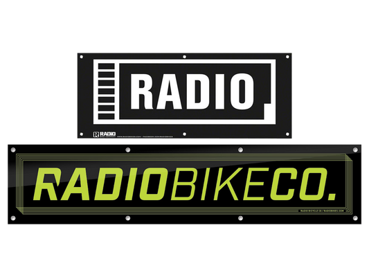 Radio Contest Banner – Black/Fluro Yellow