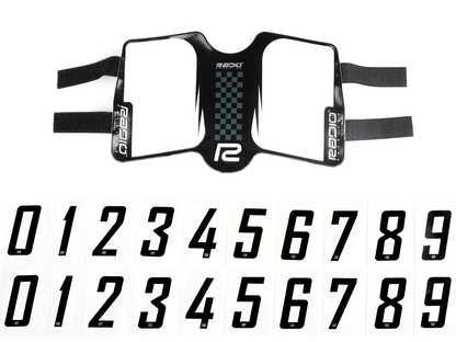 RADIO RACELINE Side Number Plate