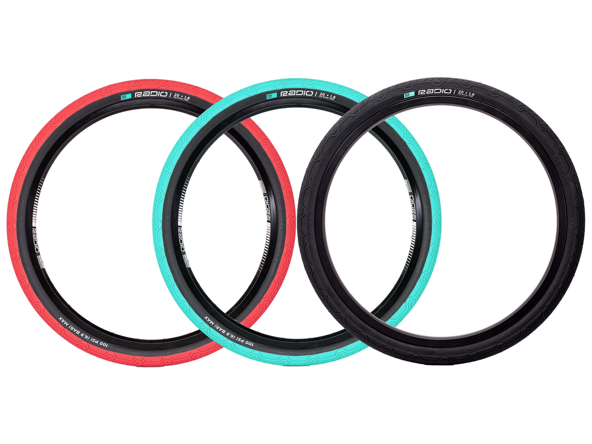 Radio Raceline Oxygen Foldable Tyre – Black / 20 X 1.60"