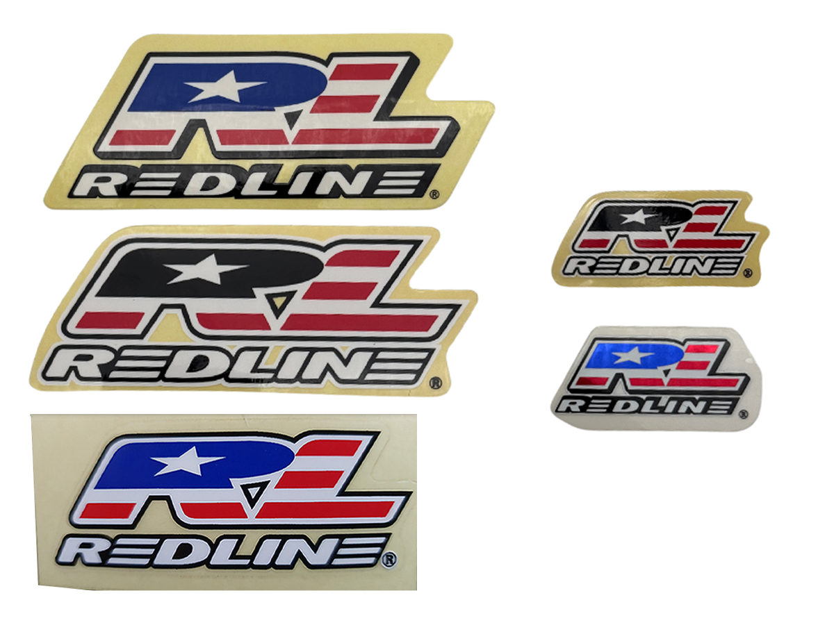 Redline Flag Sticker