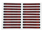 Redline Monster Retro Cranks Decal Set