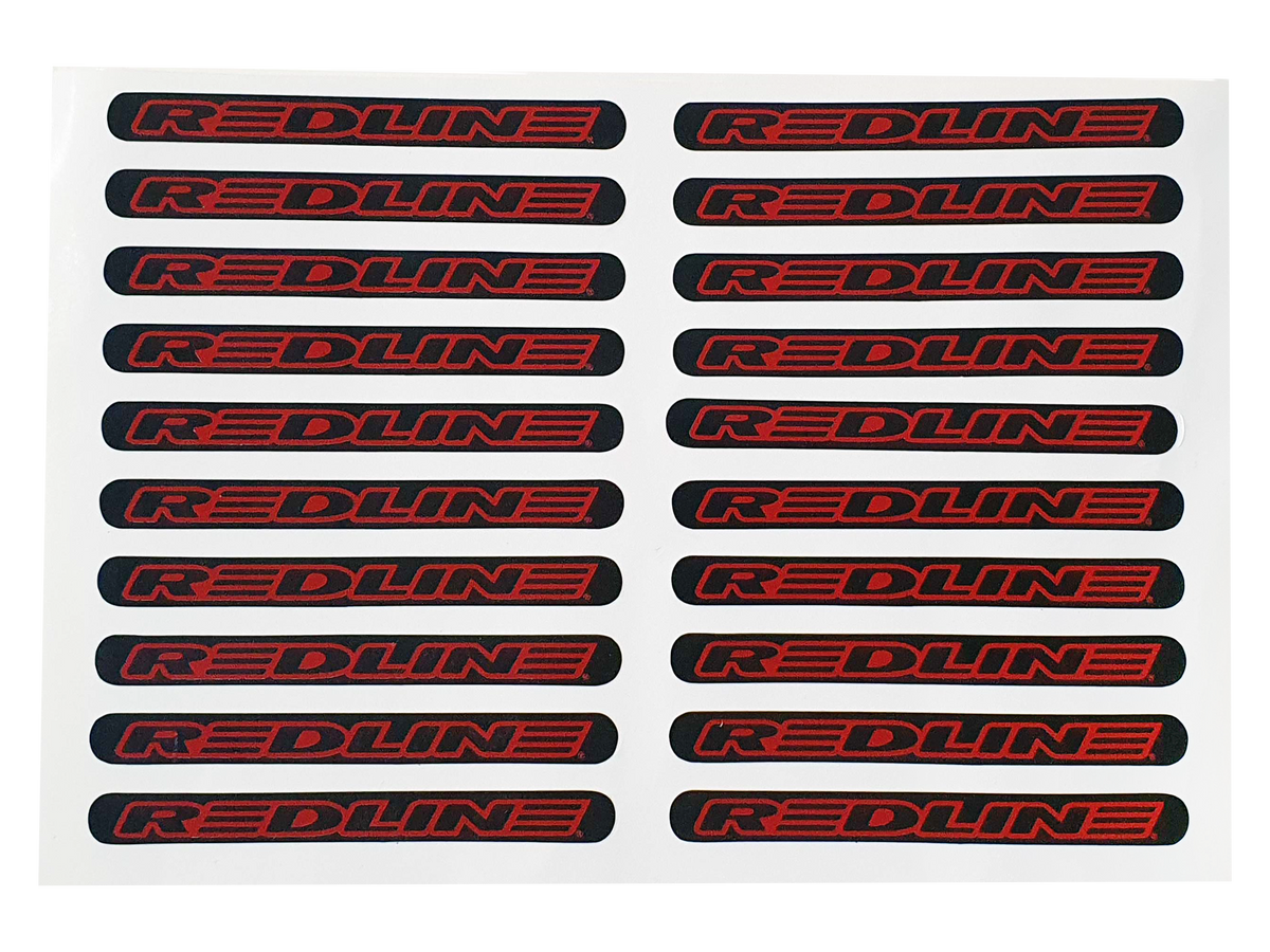 Redline Monster Retro Cranks Decal Set