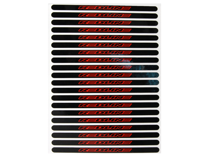 Redline Retro Flight Crank Sticker Set