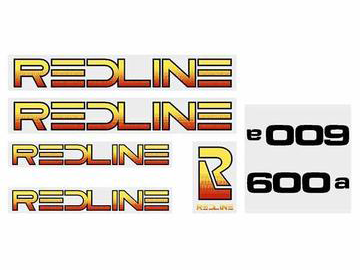 Redline 600A Retro Sticker Set