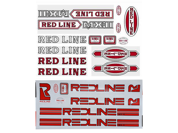Redline MX2 Retro Sticker Set