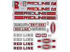 Redline MX3 Retro Sticker Set