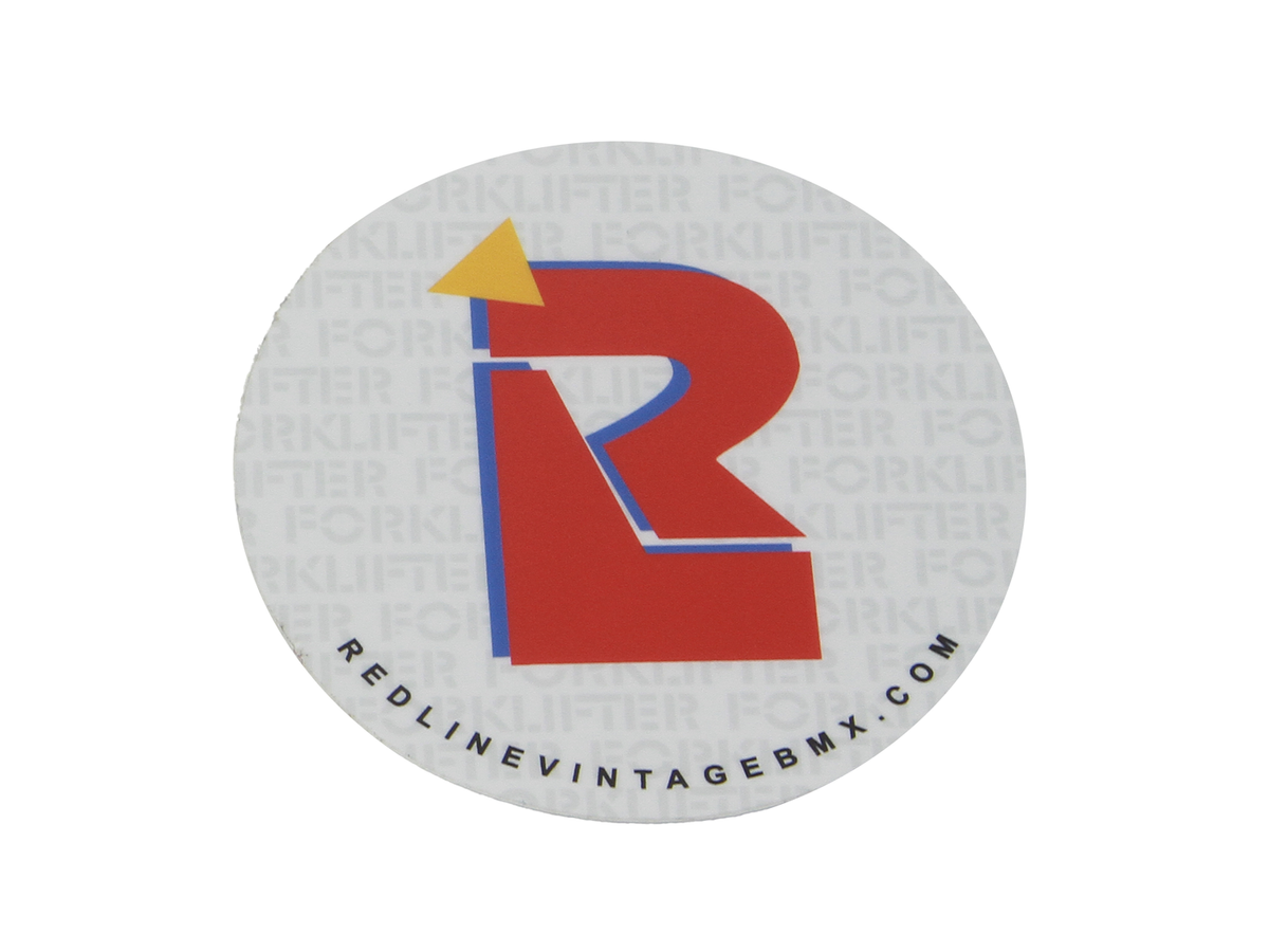 Redline Logo Forklifter Sticker – additional product view