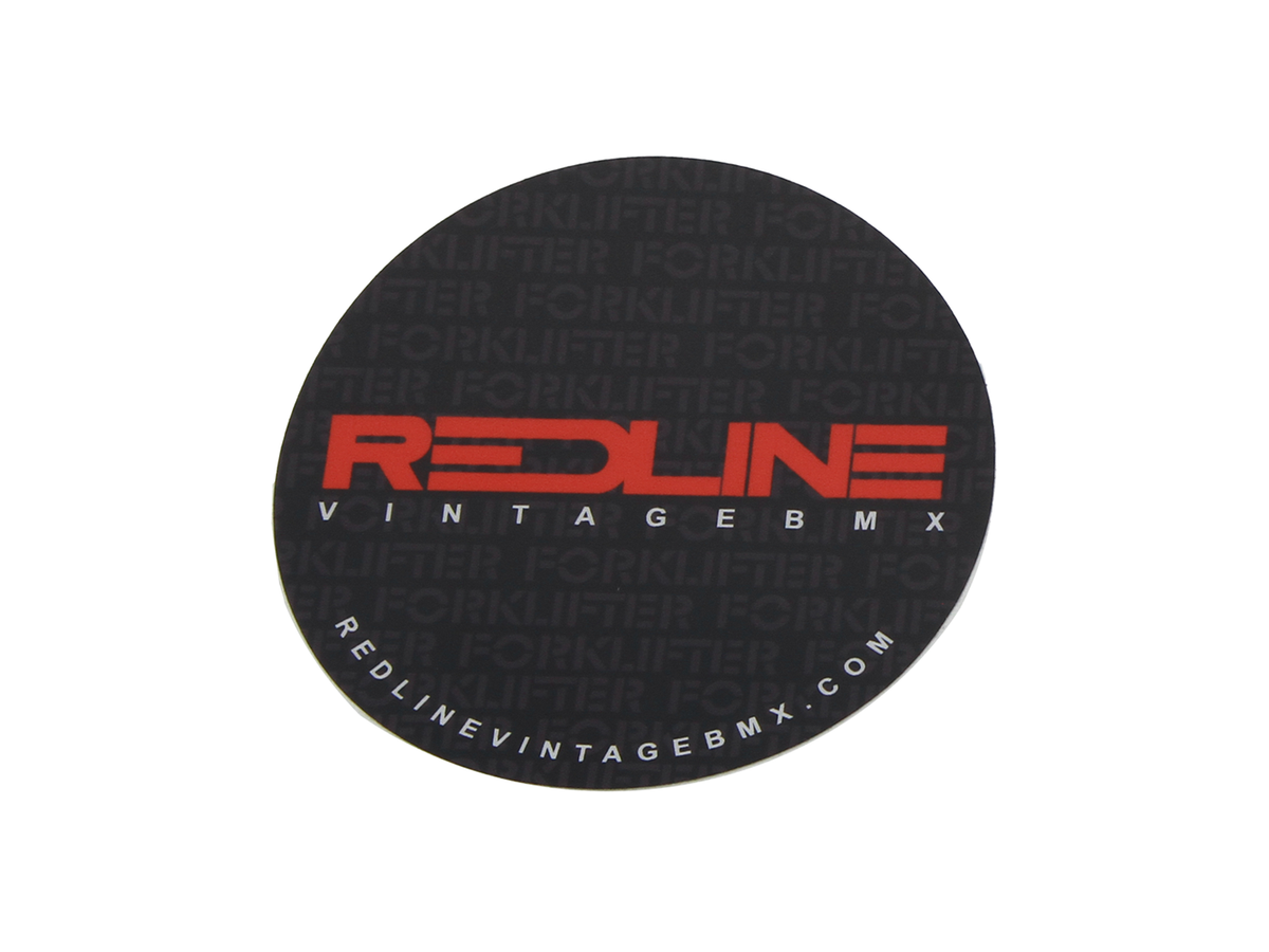 Redline Vintage Forklifter Sticker