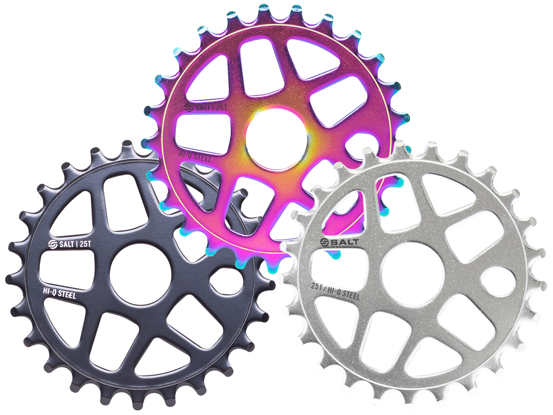 Salt Gateway Front Sprocket – Black
