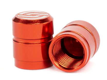 Salt CNC Schrader Valve Caps – Oil Slick
