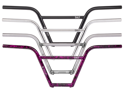 Salt Pro 4 Piece Handlebar – Gloss Black Ed / R:9.0" - W:29.5" - B:11.5 - U:3.0