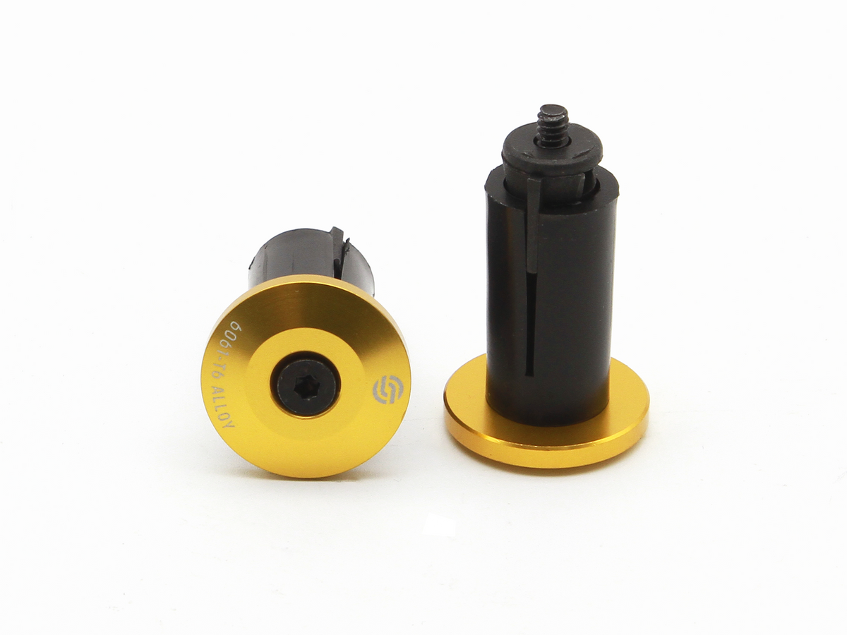 Salt Simple Handlebar Plugs – Polished