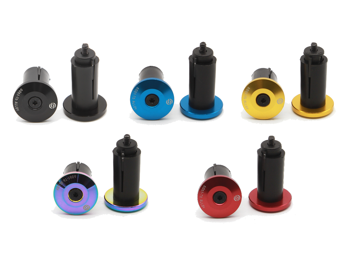 Salt Simple Handlebar Plugs – Black