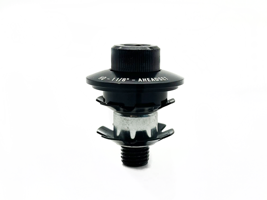 SALT Hollow Fork Star Nut Cap & Bolt in black