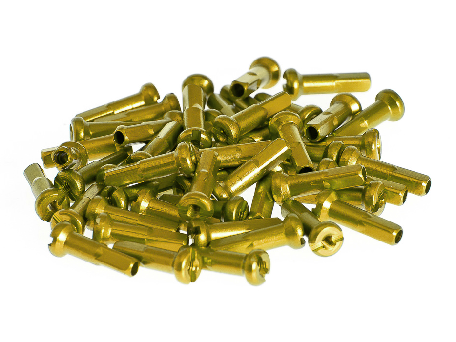 Anodized Alloy BMX Nipples