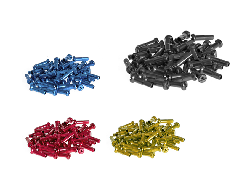 Anodized Alloy BMX Nipples