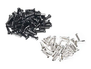 Salt Brass Nipples – Black